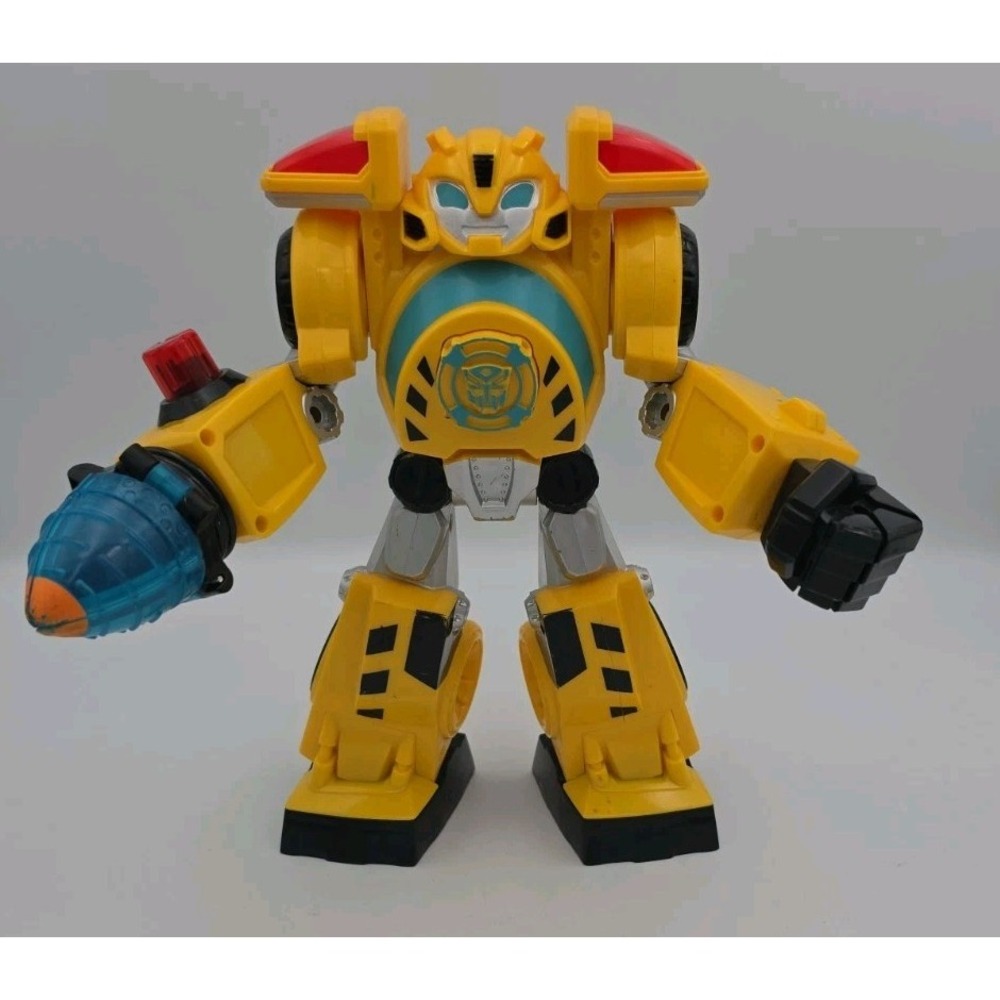 Transformers Bumble Bee Robot Toddler Toy 2012 Hasbro 10" Lights Sounds #A1076
